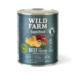 WILD FARM Superfood / Beef - Wołowina 800g